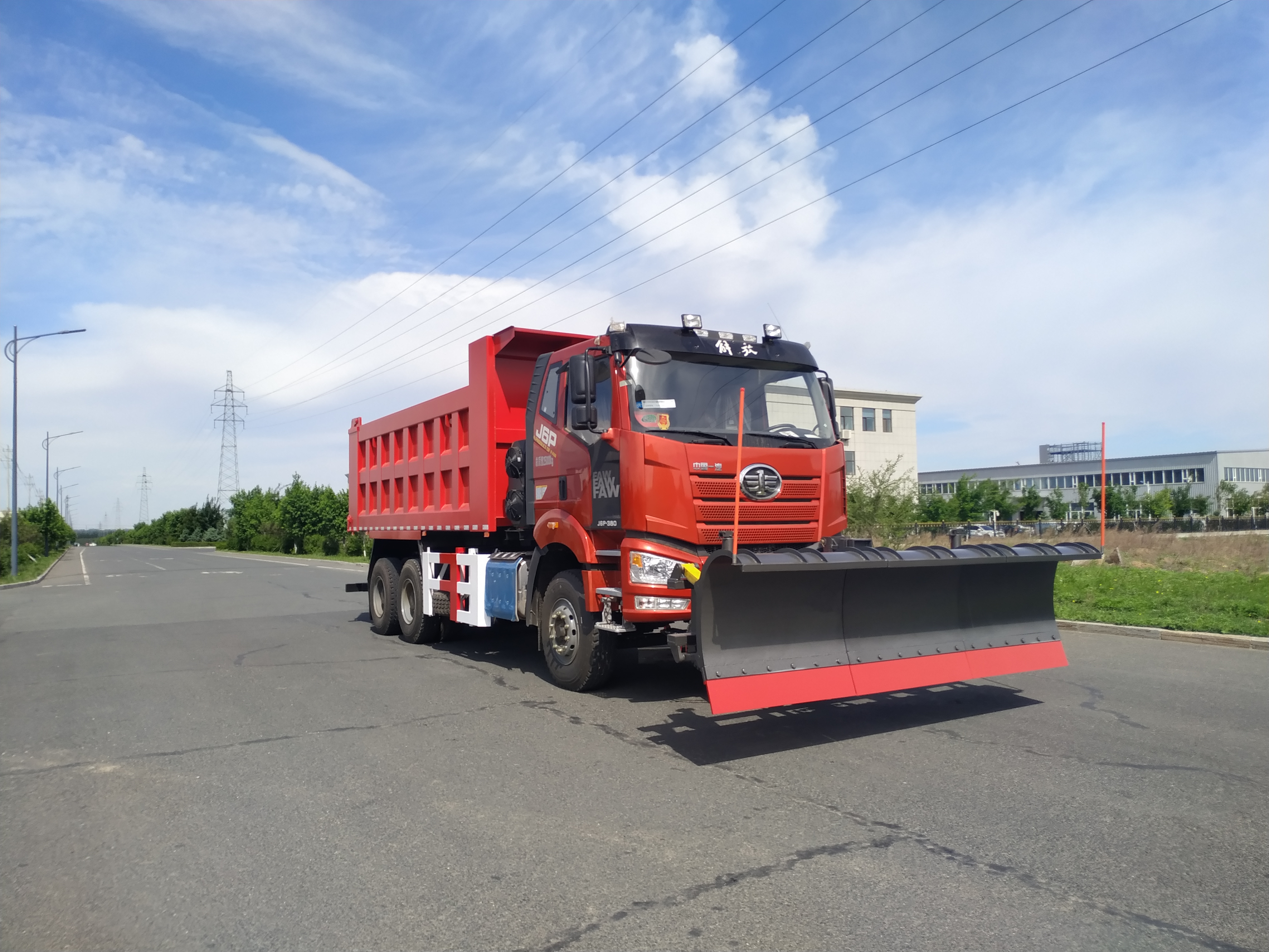 BLD5250TCXCA6型（25噸）綜合除雪車(chē)(圖3)